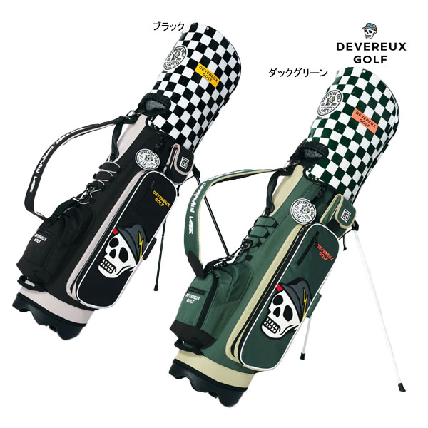 24年モデル】デヴァローゴルフ 763472820 キャディバッグ Skull