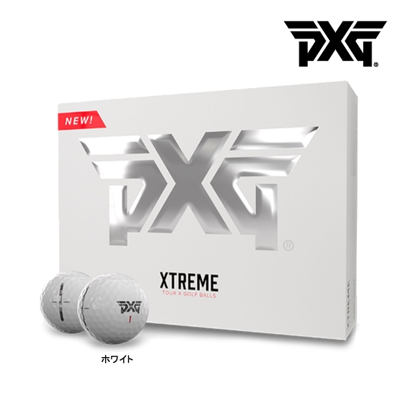 PXG ����� GB-JP-DOZ-XTTRX �������ȥ꡼�� �ĥ��� X�ܡ��� 1������ 12������ �ۥ磻�� Xtreme Tour X Golf Balls 26EB