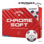 ����������� ����� �ܡ��� �����ॽ�ե� �ȥ��롼�ȥ�å� 24ǯ��ǥ� 1������ 12�� Callaway CHROME SOFT TRUTRACK GOLF BALL