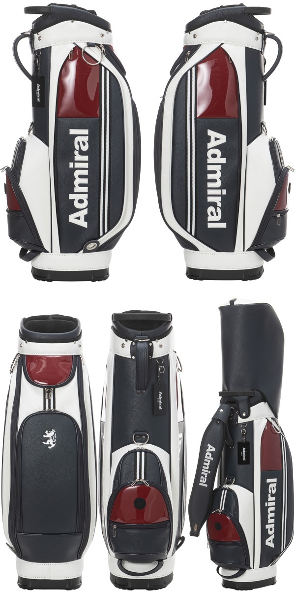 新作 アドミラル ゴルフ メンズ キャディバッグ ADMG5AC3 カート