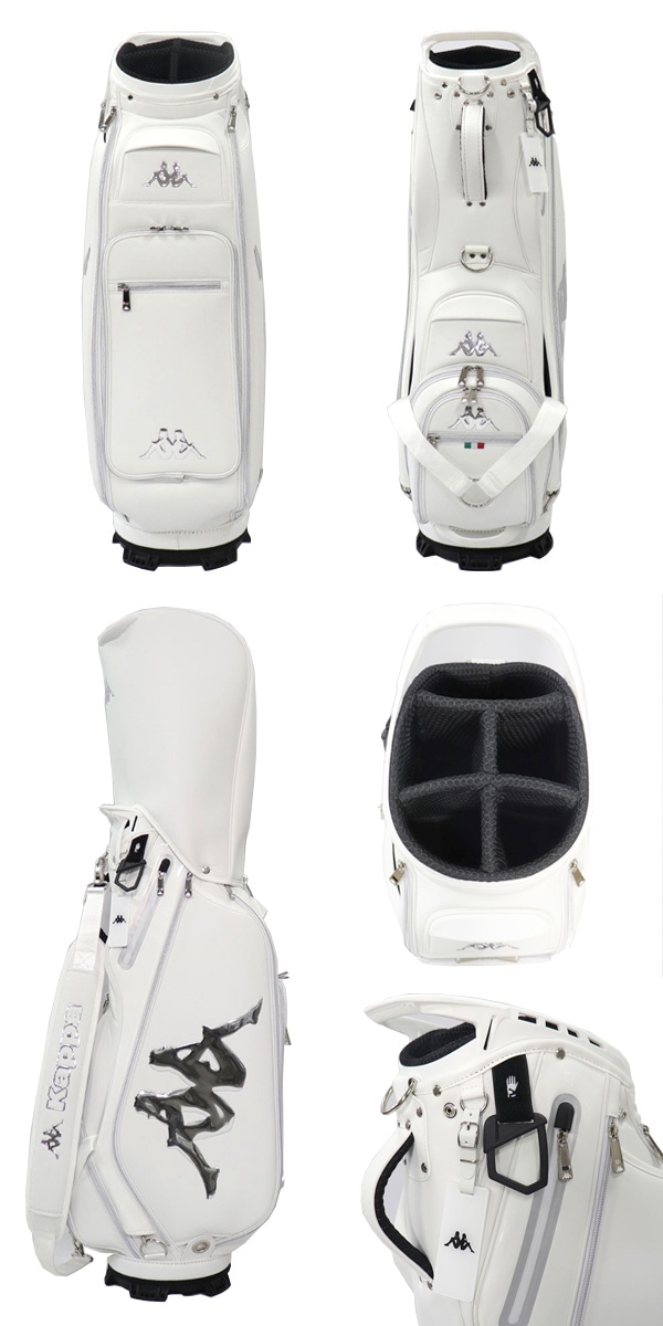 新作 カッパ ゴルフ キャディバッグ 615-974 PU カートバッグ 9インチ