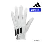 ���� 2�祻�å� ���ǥ����� ����� ��� �������� KVH43 �ѡ����å� adidas GOLF GLOVE �ۥ磻�� �Ҽ� ���� ������ 21 22 23 24 25 26 cm 25SSE YPP