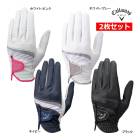 ���� 2�祻�å� ����������� ����� ��ǥ����� �������� Style Glove Women's �������� 25 Callaway GOLF GLOVE �Ҽ� ���� ������ 25SSE TKY