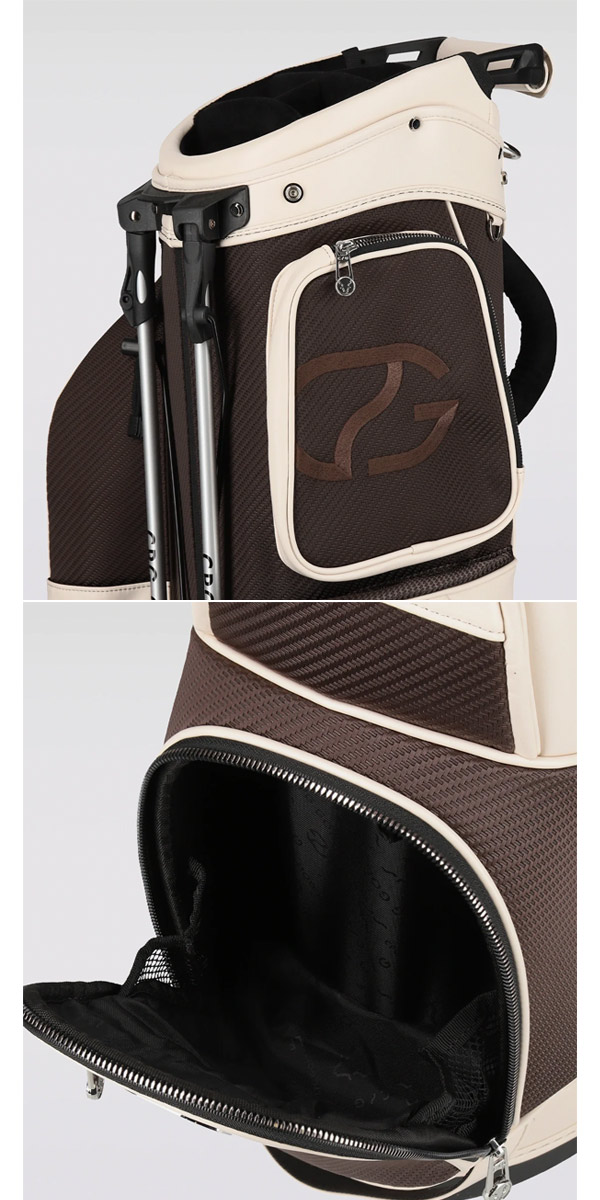 GW限定値下げ‼️ CPG GOLF LIGHT BASIC キャディバッグ 新作 シーピージー ゴルフ スタンド キャディバッグ 4519-25157 ライト