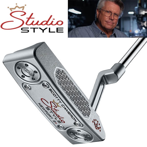 ��2025ǯ��ǥ�� �����ȥꥹ�� �����åƥ��������� ���������������� �˥塼�ݡ���2�ץ饹 �˥塼�ݡ���2+ �ѥ��� Scotty Cameron Studio Style Newport2+