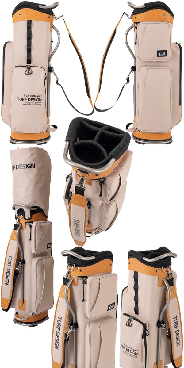 ターフデザイン ゴルフ キャディバッグ TDCB-BE70 TURF DESIGN GOLF CB
