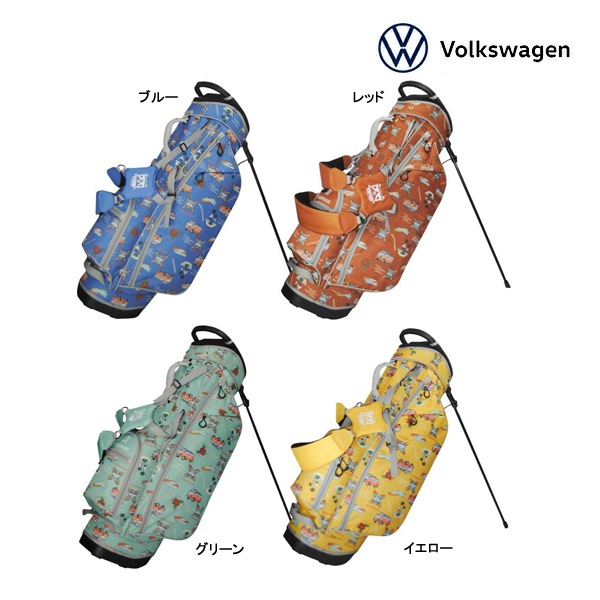 �ե��륯������� ����� VWCB-5402 9.5�� ������� ����ǥ��Хå� ���ݡ��� ��ǥ� ���� �����奢�� �������� VOLKSWAGEN GOLF STAND CADDIE BAG SB 26ET