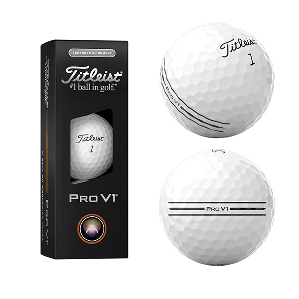 Titleist Pro V1 ゴルフボール 4個セット Titleist タイトリスト日本正規品 「 PRO V1 」、「 V1x 」 2025新製品