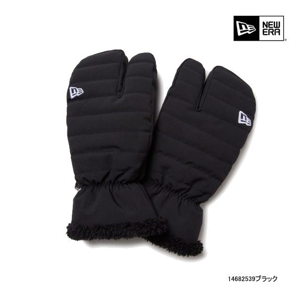 ニューエラ 25年秋冬モデル 新作 ゴルフ ミトン グローブ 両手