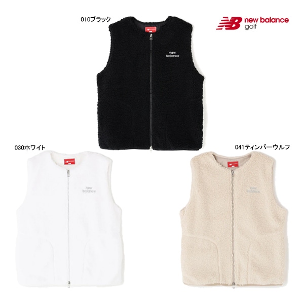 ニューバランス 25年秋冬ウエア 新作 ゴルフ レディース ボアベスト
