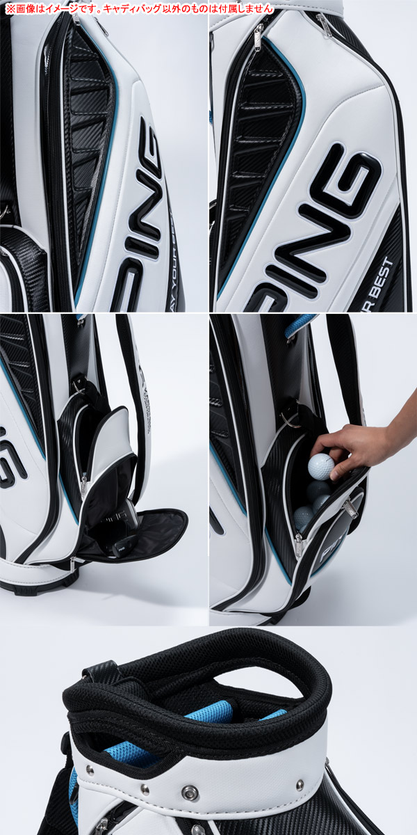 ピン 25年秋冬モデル 新作 ゴルフ キャディバッグ CB-U2505 エクストラ