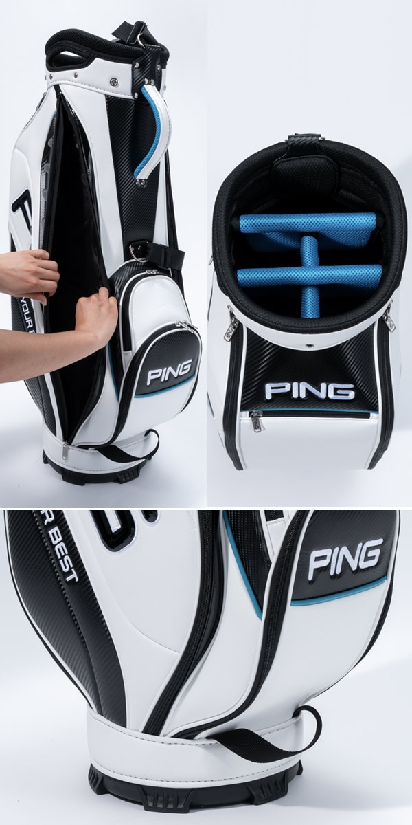 ピン 25年秋冬モデル 新作 ゴルフ キャディバッグ CB-U2505 エクストラ