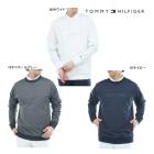 ȥߡҥե 25ǯߥ    롼ͥå å THMA554  TOMMY HILFIGER GOLF Ĺµ ȥåץ åȥ 10PT