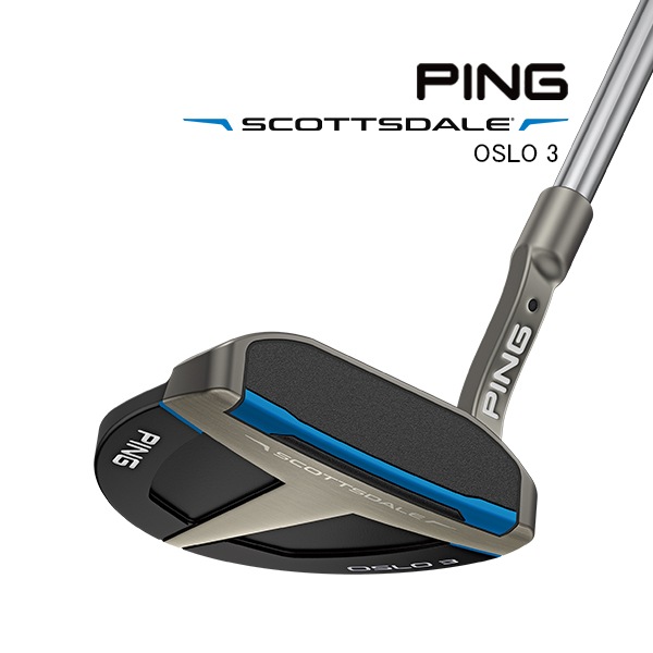 新作 ピン スコッツデール パター OSLO 3 マレット型 PING SCOTTSDALE