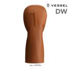 �٥��� ����� ���� LUX �إåɥ��С� HC1123 �ɥ饤�С��� HEAD COVER HC DW DR VESSEL GOLF �֥饦�� SMOOTH BROWN �������� 26ET 10PT