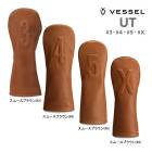 �٥��� ����� ���� LUX �إåɥ��С� HC1123 �桼�ƥ���ƥ��� HEAD COVER HC UT VESSEL GOLF �֥饦�� SMOOTH BROWN �������� 26ET 10PT