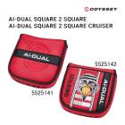 �ڽ����ѥ������С��� ���ǥå��� ���������ǥ奢�� ��������2�������� �ѥ������С�  ODYSSEY Putter COVER Ai-DUAL Square 2 Square 26C