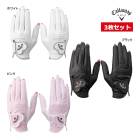 �� 3�祻�å� ����������� ����� ��ǥ����� �������� �ͥ��� �ǥ奢�� ξ���� 25JM Callaway GOLF Nail Dual Glove �ϡ��� ���襫�å� ���󥰥ͥ��� 25ET