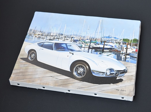 佐原輝夫イラスト キャンバスアートLサイズ