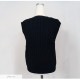 ニットベスト トップス Vネック 韓国ファッション 韓国 秋服 大人 オフィスカジュアル シンプル ストリート レディース 春 夏 秋 冬 新作 ブラック 黒 ホワイト 白 グレー 灰 イエロー 黄 ブラウン 茶 ブルー 青 アイボリー フリーサイズ JOCOSA 7038