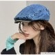帽子 デニムハンチング レディース ハンチング帽 キャスハンチング デニム生地 カジュアル 大人カジュアル スポーティー アウトドアJOCOSA 9464
