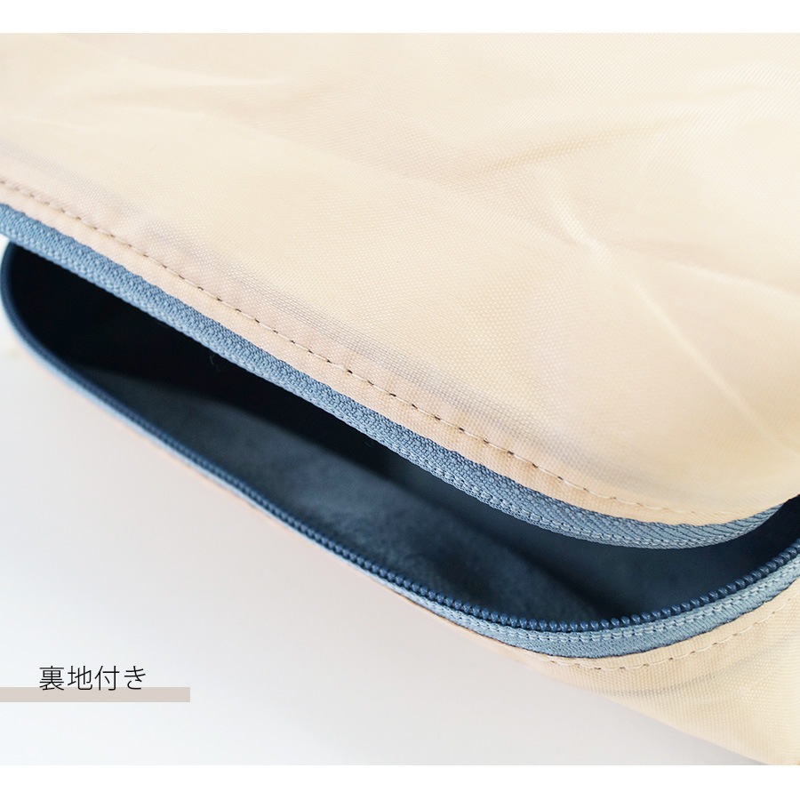 化粧ポーチ メイクポーチ 小物入れ ベロア 大容量 化粧品 コスメ 収納 リップ メイク ペンケース シンプル ワンポイント ロゴ 刺繍 裏地付き ブラック 黒 グレー 灰 ベージュ 茶 ブルー 青 ピンク レッド 赤 JOCOSA 9031