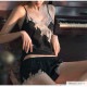 セットアップ ルームウェア セクシー レース パジャマ 韓国ファッション ノースリーブ キャミソール カシュクール パンツ 部屋着 上下セット おしゃれ 春 夏 秋 新作 レディース ブラック 黒 ホワイト 白 ピンク レッド 赤 グリーン 緑 ブルー 青 M L JOCOSA 8443