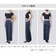 ワイドパンツ レディース 春夏秋冬 新作 ウエストゴム リブ コーデュロイ ベロア ルームウェア ボトムス ロング リラックス 大人可愛い かっこいい おしゃれ ロゴ 韓国 韓国風 グレー SML JOCOSA 8173 送料無料 即納