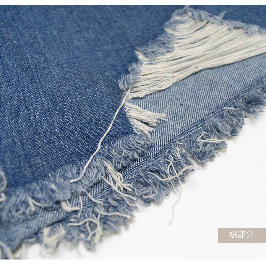 ショートパンツ デニム ダメージ ハイウエスト 韓国ファッション レディース 新作 春 夏 秋 ブラック ホワイト ダークグレー ライトブルー ブルー S M L XL JOCOSA 9123