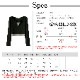 レディース トップス リブニット フェイクレイヤード レイヤード風 重ね着 学生 着膨れしない オフィスカジュアル 通勤 通学 韓国風 薄手 ショート丈 Vネック 華奢見え おしゃれ JOCOSA 7272