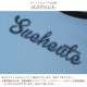 ロゴT Tシャツ トップス ショート丈 半袖 ロゴ バイカラー レディース 春 夏 秋 新作 グレー ブルー アイボリー M L XL JOCOSA 7219