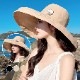 つば広 ハット 帽子 バケットハット ボタン 日よけ 紫外線 対策 2way 韓国ファッション レディース プチプラ シンプル 大人 おしゃれ 新作 春 夏 秋 ブラック 黒 ベージュ 茶 ブラウン フリーサイズ JOCOSA 9409