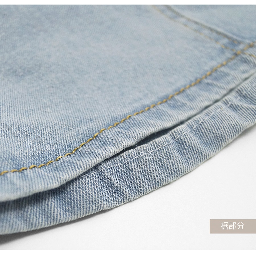 ショートパンツ デニム ハイウエスト 短パン ジーパン ドロスト 韓国ファッション レディース 新作 春 夏 秋 ブラック グレー ブルー S M L XL JOCOSA 9127