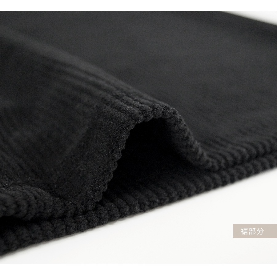 コーデュロイ リラックスパンツ ストレート 薄手 ワイド ロングパンツ ハイウエスト ゆったり 定番 シンプル 韓国ファッション レディース 新作 春 秋 冬 ブラック ブラウン グレージュ アイボリー M L JOCOSA 9130