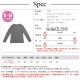 カットソー トップス 長袖 薄手 プルオーバー 韓国ファッション レディース 春 夏 秋 新作 ブラック グレー ベージュ ブルー ラベンダー アイボリー フリーサイズ JOCOSA 7183