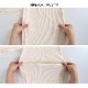 リラックスパンツ リブ ワイドパンツ 切りっぱなし 薄手 ストレート ロングパンツ ハイウエスト プリーツ ゆったり 定番 シンプル 韓国ファッション レディース 新作 春 夏 ブラック グレー グリーン アイボリー M L JOCOSA 9131