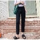 デニムパンツ ストレート ロング丈 ジーパン カジュアル ポケット シンプル 無地 ストリート 韓国ファッション レディース 新作 春 夏 秋 冬 ブラック 黒 ダークグレー 灰 アイボリー ライトブルー ブルー グレイッシュブルー 青 S M L XL JOCOSA 9106