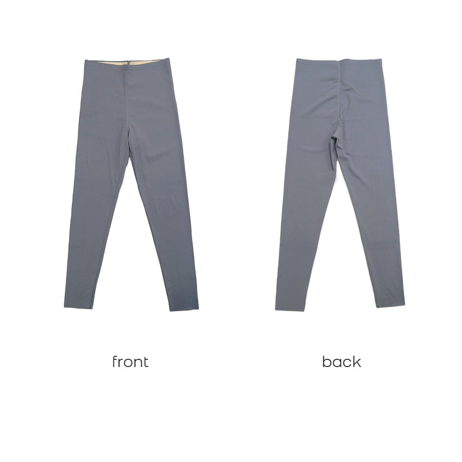 fa.er.ie グレー レギンス 韓国 スポーツウェア レギンス ハイウエスト 引き締め 美脚 春 夏 秋 冬