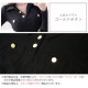 ワンピース ミニワンピース セクシーワンピース 韓国ファッション タイトワンピース ストリート セクシー カジュアル 上品 大人 レディース 長袖 着回し 無地 シンプル 金ボタン おしゃれ 春 秋 新作 ブラック 黒 S M L JOCOSA 8873