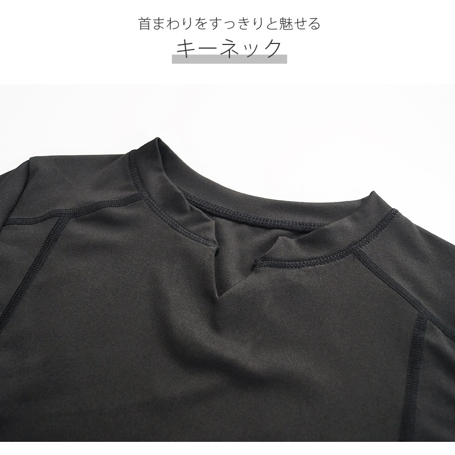 スポーツウェア トップス 長袖 指穴 ショート丈 キーネック フィットネス ヨガ レディース 無地 シンプル ライン 韓国ファッション 大人 かわいい おしゃれ シンプル ジム 春 夏 秋 ブラック ピンク グレー ブルー ネイビー パープル S M L JOCOSA 8757