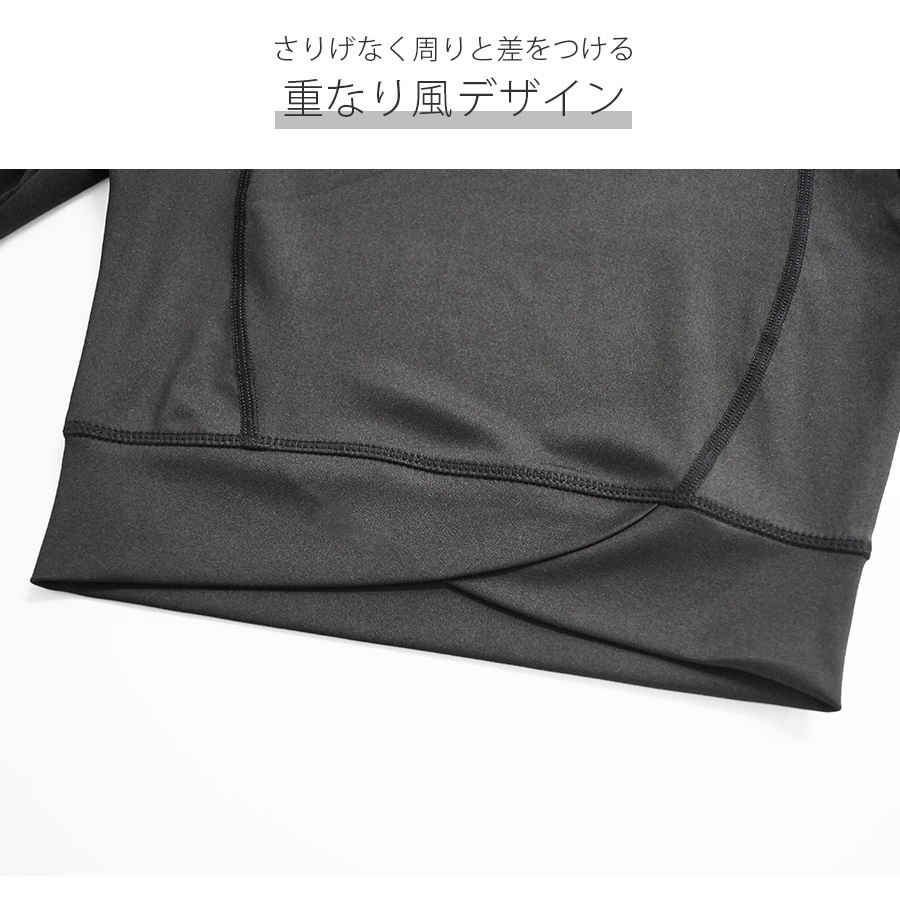 スポーツウェア トップス 長袖 指穴 ショート丈 キーネック フィットネス ヨガ レディース 無地 シンプル ライン 韓国ファッション 大人 かわいい おしゃれ シンプル ジム 春 夏 秋 ブラック ピンク グレー ブルー ネイビー パープル S M L JOCOSA 8757