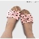 サンダル ルームシューズ スリッパ リボン 室内履き 麻 リネン ぺたんこ かわいい 歩きやすい 疲れにくい 涼しい おしゃれ レディース 春夏秋冬 新作 ベージュ ブラック ピンク グリーン S M L JOCOSA 9001 送料無料 即納
