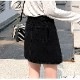 デニムスカート ハイウエスト 台形 ミニ ハイライズ デニム ミニ丈 ジーンズ ポケット カジュアル セクシー シンプル 無地 ストリート 韓国ファッション レディース 新作 春 夏 秋 ブラック ダークグレー ブルー ライトブルー アイボリー S M L XL JOCOSA 9104