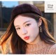 ベレー帽 チェック柄 チェック レディース ベレー 帽子 タイト 春 秋 冬 おしゃれ 大人 可愛い 韓国風 韓流 ブラウン 茶 ダークブラウン ワインレッド ネイビー JOCOSA 8479 即納 送料無料