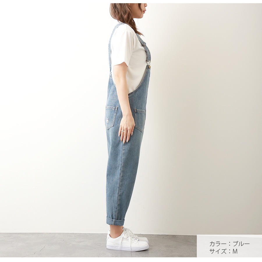 cvtvlist オーバーオール Mサイズ Lee リー ジーンズ メンズ オーバーオール LM7254 デニム : AXS