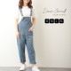 デニム オーバーオール サロペット ボトムス 韓国ファッション レディース 新作 春 夏 秋 ブルー S M L XL JOCOSA 9133