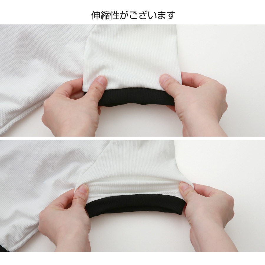 水着 上下2点セット 体型カバー ハイウエスト バイカラー パッド付き 半袖 セパレート 大人 シンプル おしゃれ レディース 夏 ホワイト ネイビー M L XL JOCOSA 9821