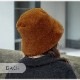 バケットハット レディース ハット 帽子 ボア ファー ふわふわ シンプル 秋 冬 暖かい あったか 厚手 防寒 おしゃれ 可愛い 韓国 韓流 ブラウン 茶色 ベージュ ブラック 黒 ピンク ホワイト 白 グレー JOCOSA 8484 即納 送料無料