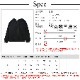 パーカー オーバーサイズ 裏起毛 フード トップス 長袖 韓国ファッション 秋 冬 大きいサイズ ストリート ギャル レディース 新作 ブラック 黒 グレー 灰 ブルー 青 S M L JOCOSA 8388
