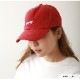 キャップ 帽子 ロゴ ワンポイント 韓国ファッション レディース 新作 春 夏 秋 冬 ブラック レッド グレー ベージュ ネイビー ブラウン グリーン フリーサイズ JOCOSA 9430